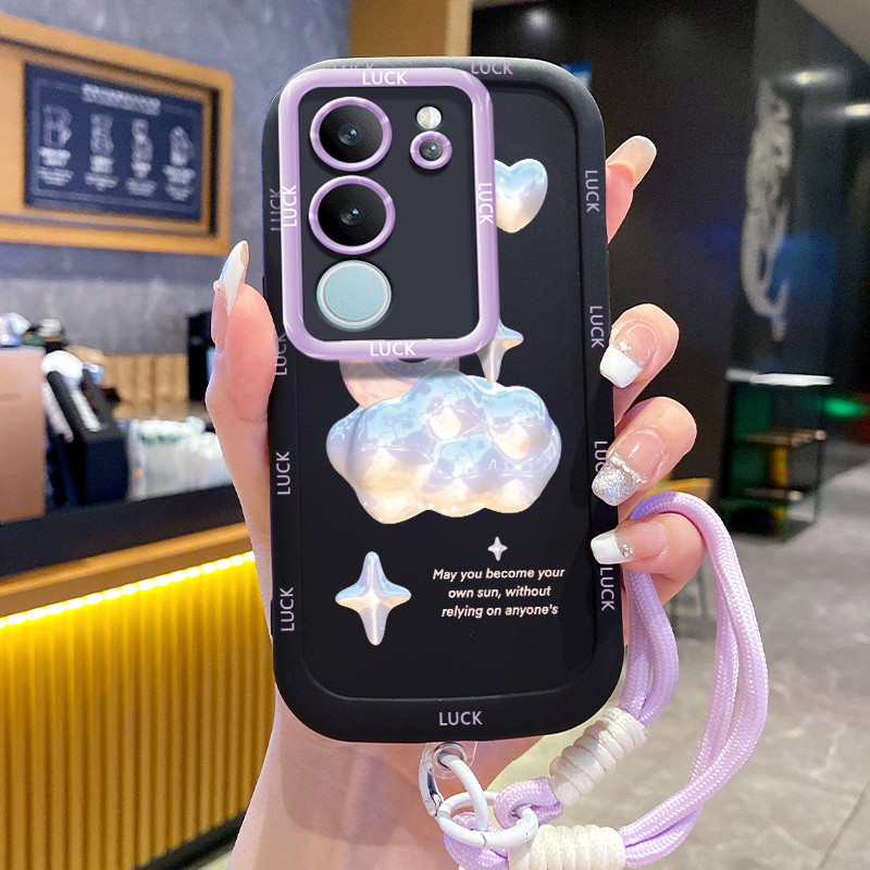 เคส VIVO V29 5G V29E 5G V29 Pro 5G น่ารักพร้อมเชือกเส้นเล็ก