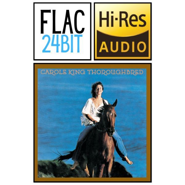 Flac 24 Album Carole King - Thoroughbred (1975) HiRes