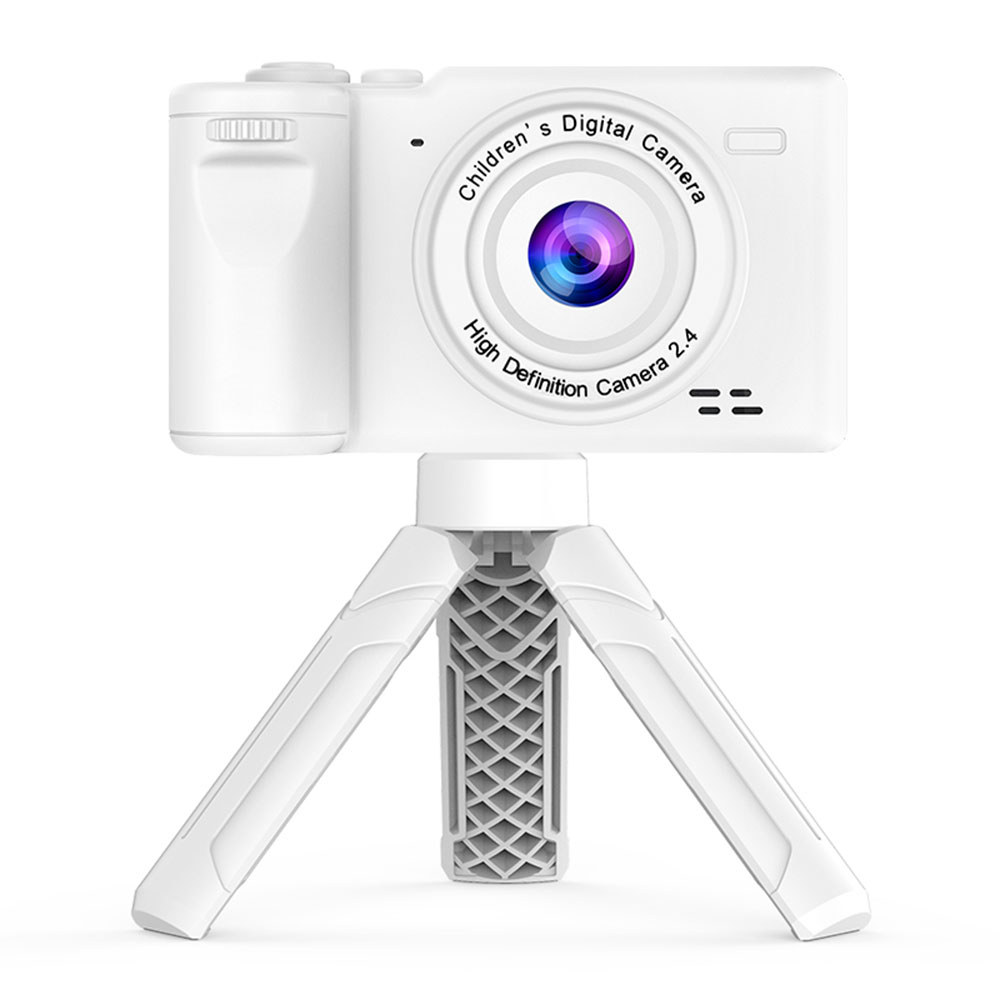 1080พีเด็กกล้องดิจิตอลมินิวิดีโอสําหรับ12MP 2.4นิ้วหน้าจอ ไอพีเอส แบตเตอรี่ในตัวพร้อมสายคล้องคอสก์ท็