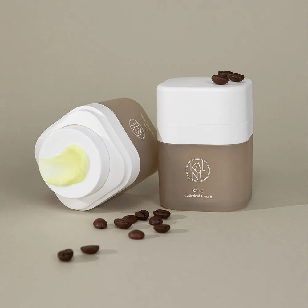 [Olive Young] KAINE Cream - Caffettinal 50ml, Green Calm Aqua 70ml, Vegan Collagen 50ml