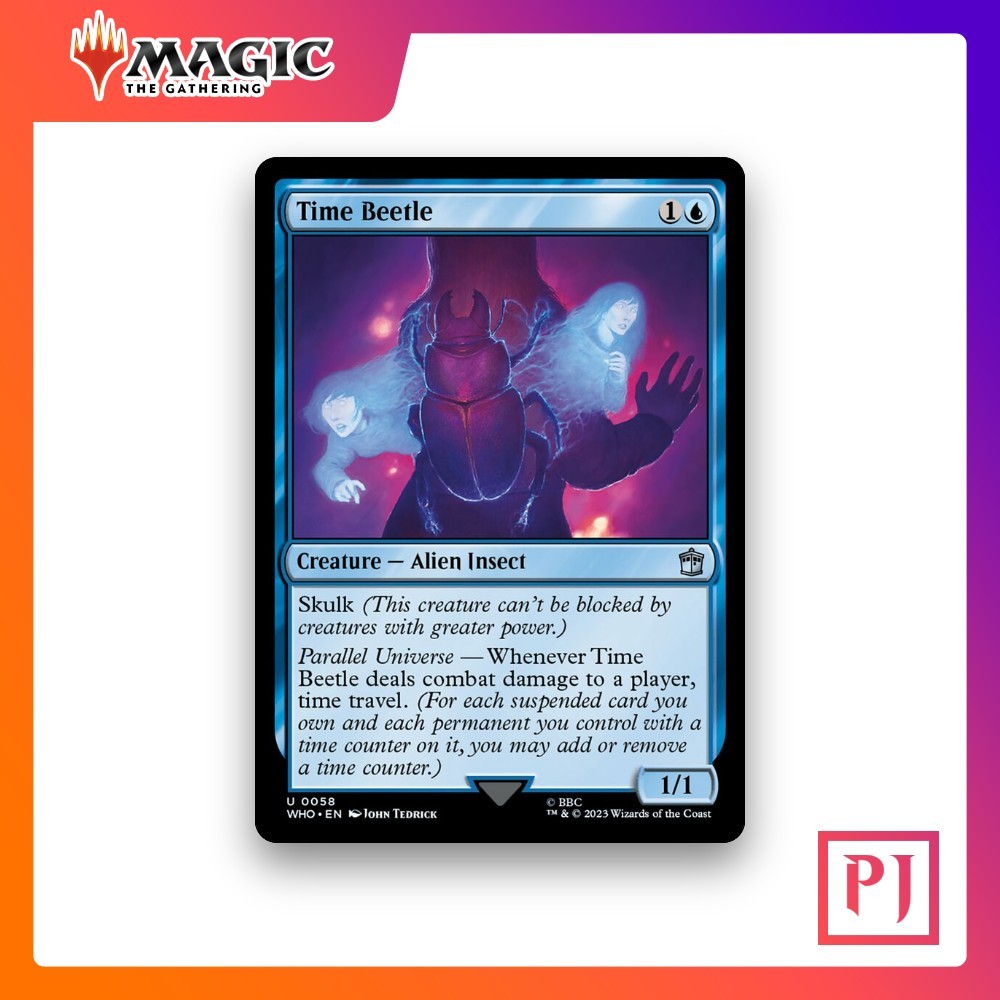 [MTG] Time Beetle (#58) [WHO] [BLUE] [UNCOM] | Magic the Gathering