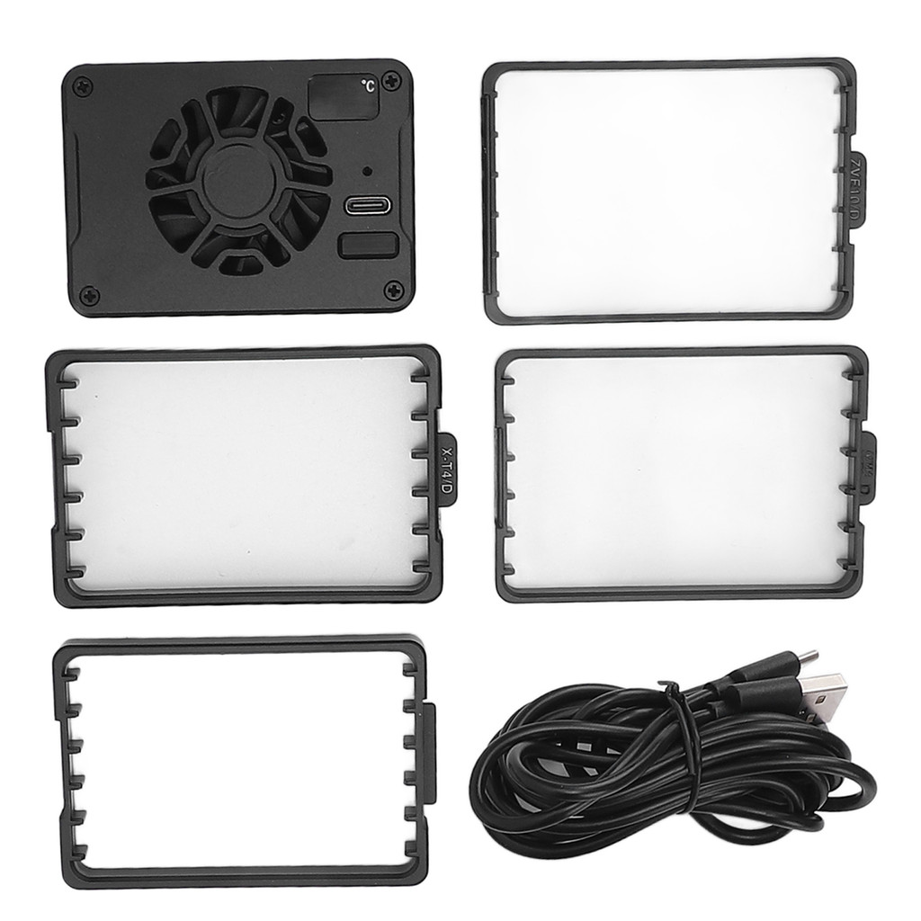 กล้องเซมิคอนดักเตอร์พัดลมระบายความร้อนระบบภายนอกควบคุมอุณหภูมิเงียบสําหรับ A7M4 A7S3 A7C A7C2 ZV-E10