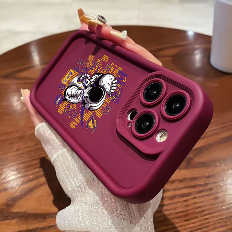 เคสสำหรับ OPPO A57 2022 A77 A2022 A57s A57e A77s เคสโทรศัพท์มนุษย์อวกาศสามสีซิลิโคนกันกระแทก - รูปที่ 6