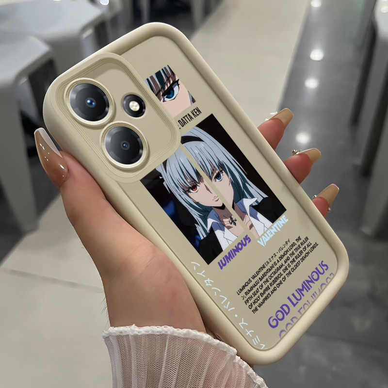 เคสสำหรับ Infinix Hot 30 Play Hot 30i Hot 30 Play NFC เคสโทรศัพท์ตัวละครในอนิเมะสามสีซิลิโคนกันกระแทก ราคา ถูกที่สุด ดีลบีเคเค แกลเลอรีภาพที่ 2