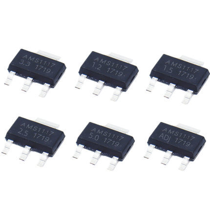 50PCS AMS1117 series AMS1117 1.2 AMS1117 1.5 AMS1117 1.8 AMS1117 2.5 AMS1117 3.3 AMS1117 5.0 SOT223