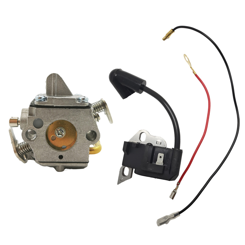 คาร์บูเรเตอร์คอยล์จุดระเบิดสําหรับลูกโซ่ MS170 MS180 MS170C MS180C Zama C1Q-S57A 1130 120 0603 124 0