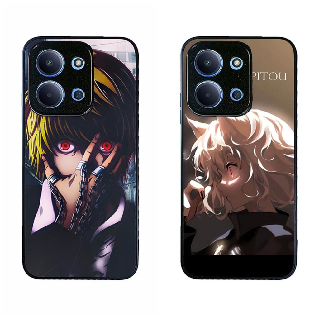 เคสโทรศัพท์สําหรับ POCO C85 Hunter X Hunter 44 ความงามการป้องกันสีดํา