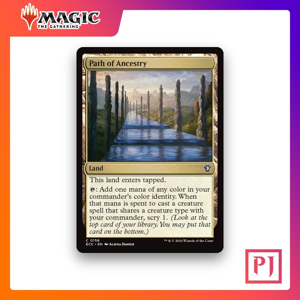 [MTG] Path of Ancestry (#158) [ECC] [LAND] [COMMON] | Magic the Gathering