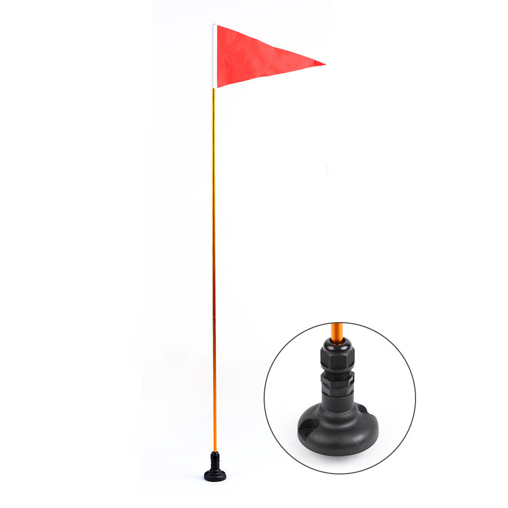 Kayak & Dinghy Safety Flag Mount Kit ใช้งานได้กับทุกรูปแบบเรือแคนูและเรือยอชท์