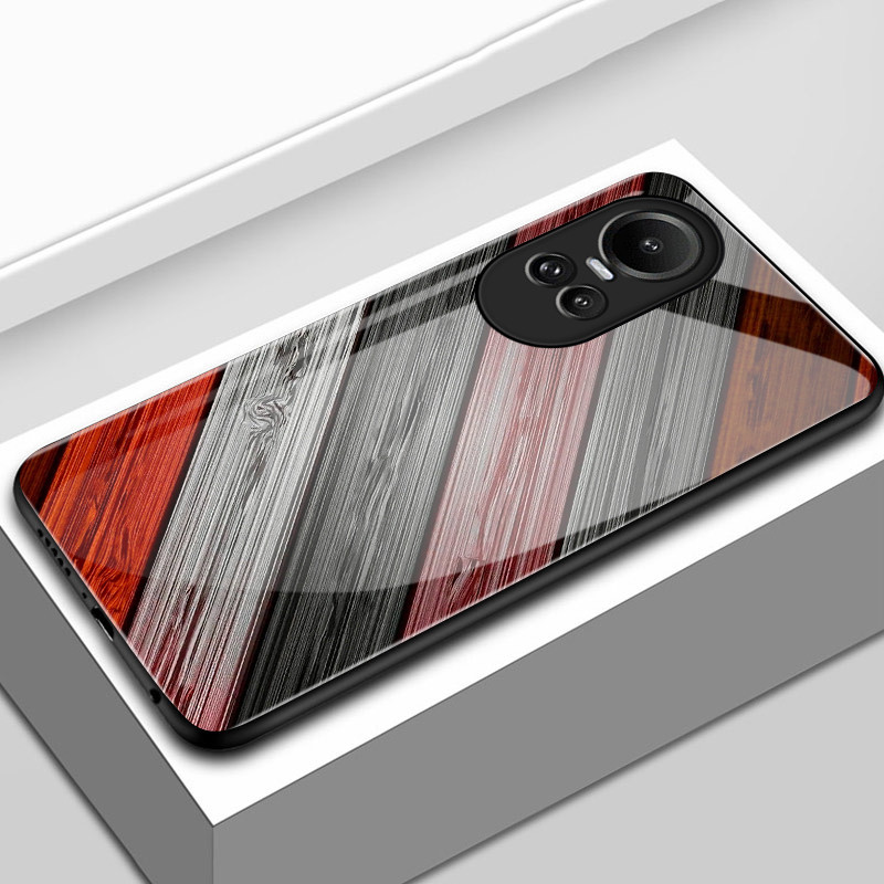 เคสสำหรับ OPPO Reno 10 5G 10 Pro 5G Reno 11 Pro 5G Reno 11F 5G เคสโทรศัพท์แบบใหม่สร้างสรรค์เปลือกแก้วกันกระแทก