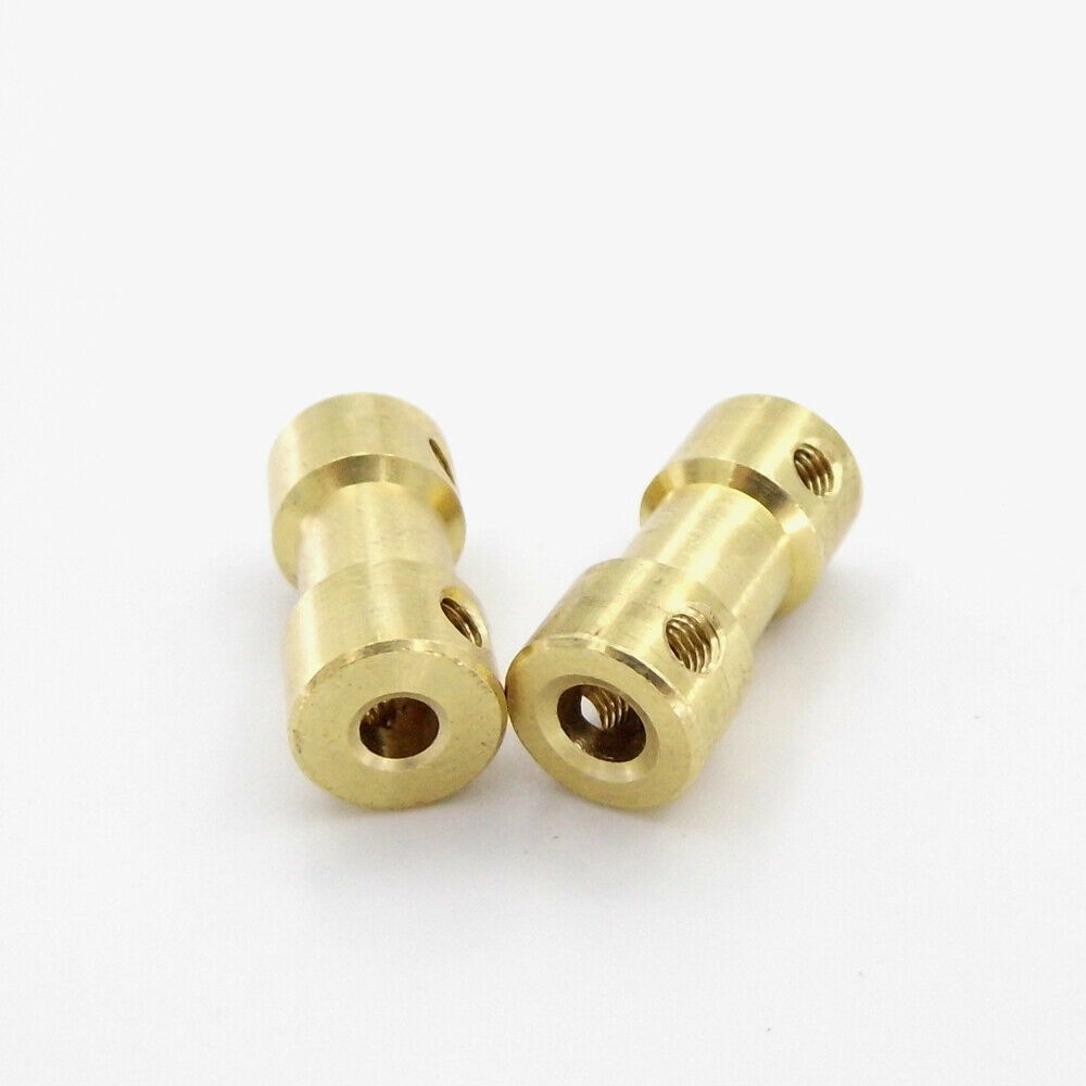 【จัดส่งรวดเร็ว】2/2.3/3/3.17/4/5/6mm Motor Shaft Coupling Joint Coupler for RC Boat Car Robot – โปรปัง