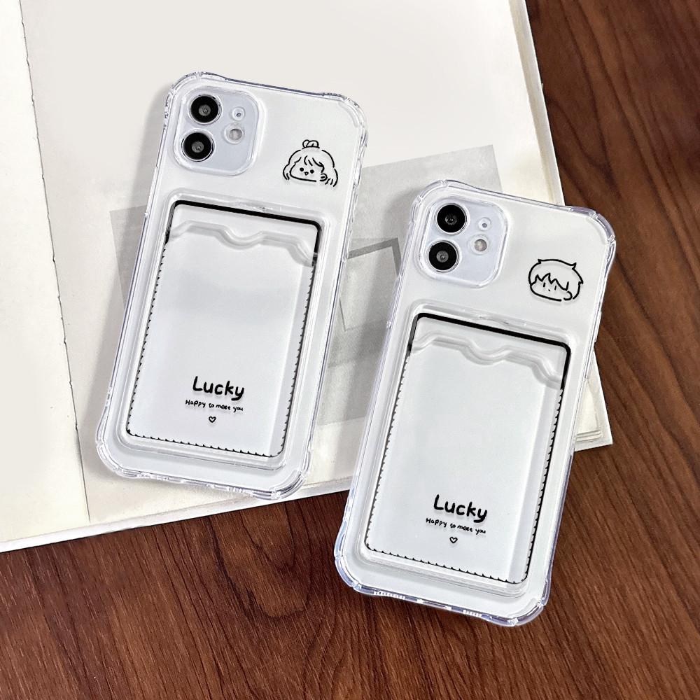 Lucky Girl Boy กรณี Hp Redmi หมายเหตุ 15 Pro 4G 5G 14C หมายเหตุ 14 4G 5G 15 15C 13C A5 10S 11S 12 4G