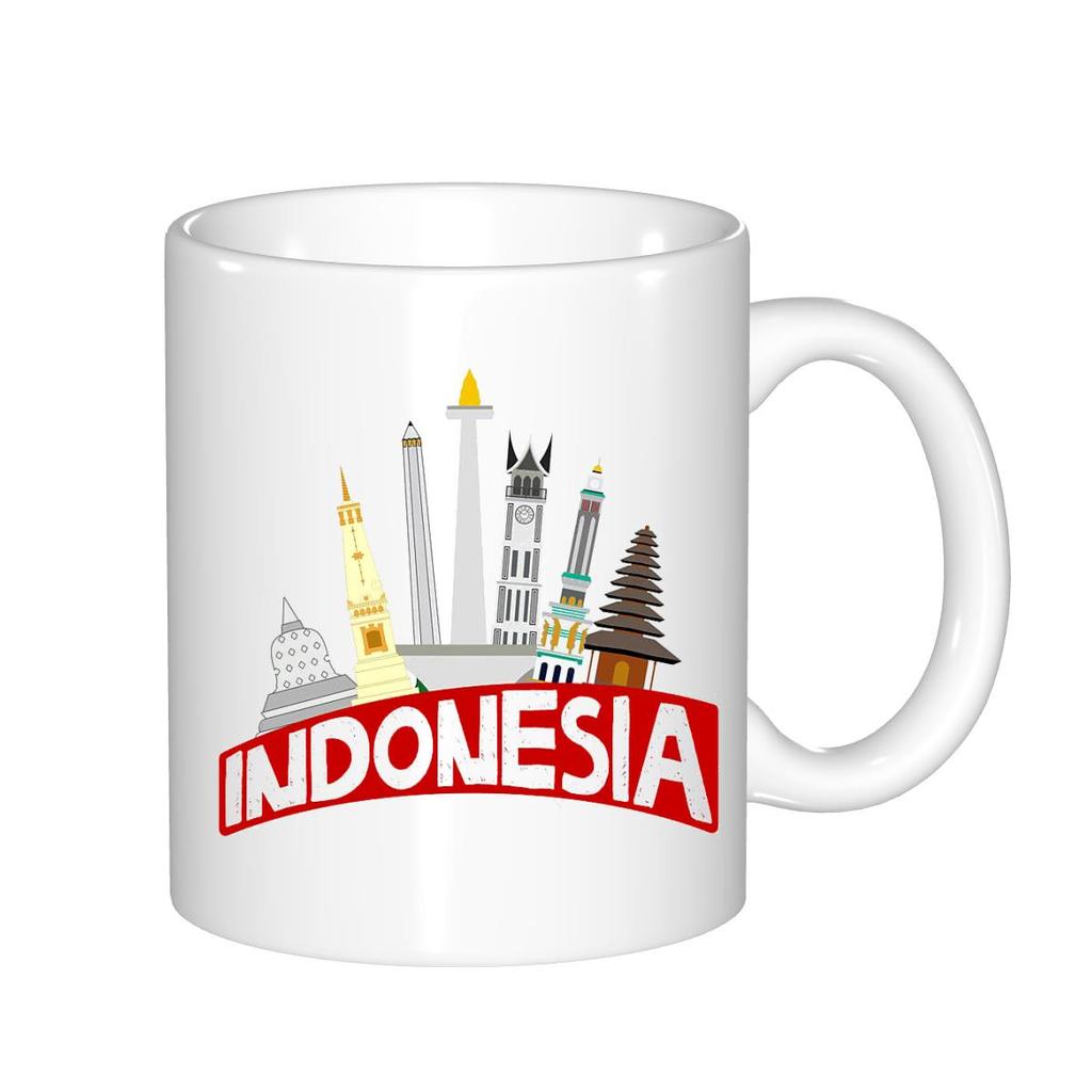 แก้วกาแฟโปร่งใส Png ของอินโดนีเซีย Landmarks Design Png