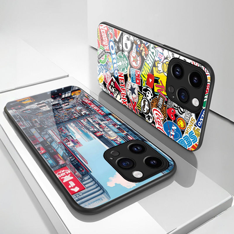 เคสสำหรับ Xiaomi Redmi Note 8 Note 8T Note 8 Pro เคสโทรศัพท์แบรนด์อินเทรนด์เปลือกแก้วกันกระแทก - รูปที่ 6