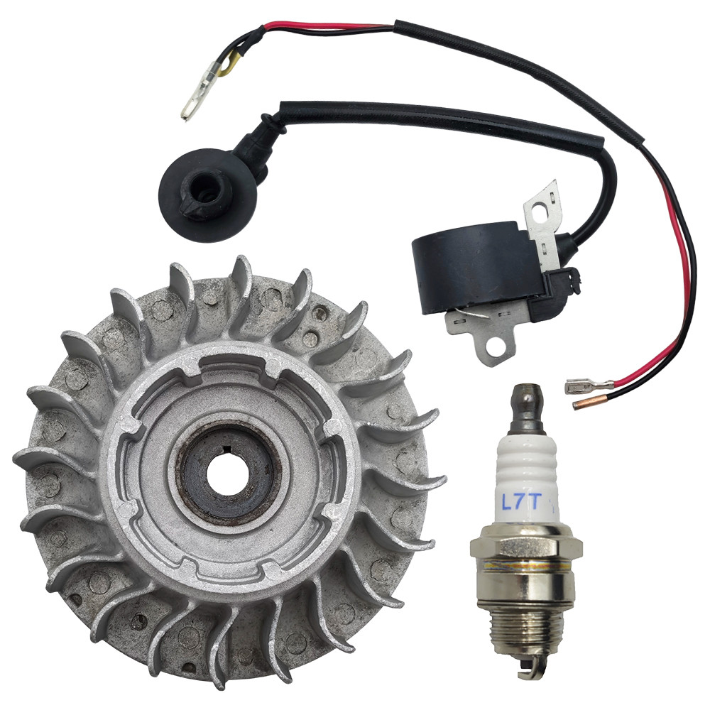 Flywheel คอยล์จุดระเบิดหัวเทียนชุดสําหรับ MS660 066 MS 660 1122 400 1217 motosierra Chainsaw อะไหล่