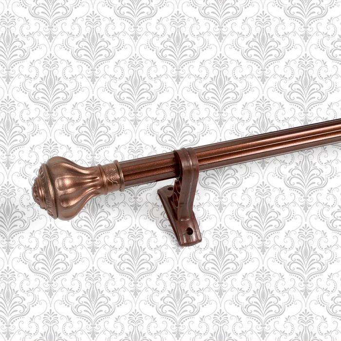 Full Set Curtain Pole ขนาด 4 ขนาด Quality Aesthetic Plain Motif Curtain Rod Cm-1