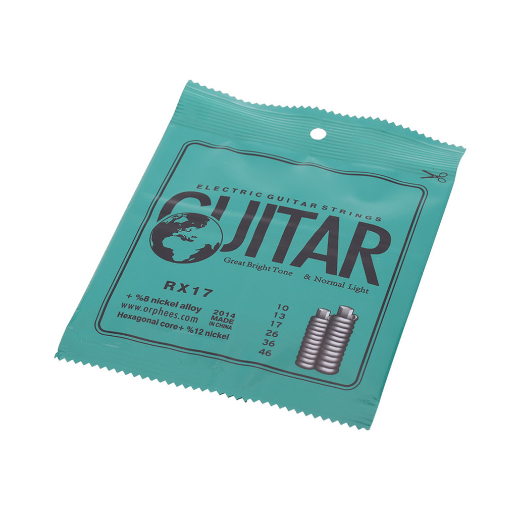 [YIB] สายกีตาร์ไฟฟ้า Orphee RX17 (.010-.046) 8% โลหะผสมนิกเกิล