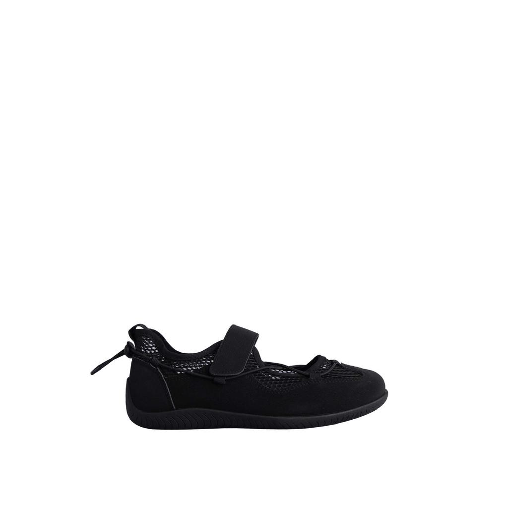 Villains SF MINI FLOW Comfort Casual Sneakers รองเท้าผ้าใบลำลองใส่สบายผู้หญิง ส้นสูง 0.5"