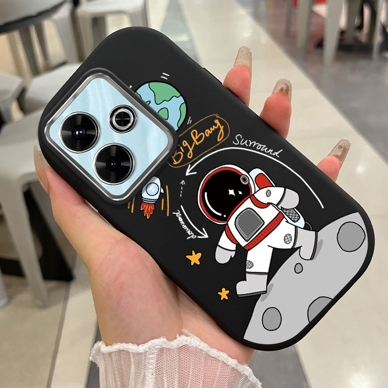 เคส ใช้ได้กับ Xiaomi Redmi 13 4G 13 5G 13C POCO C65 เคสนักบินอวกาศน่ารัก