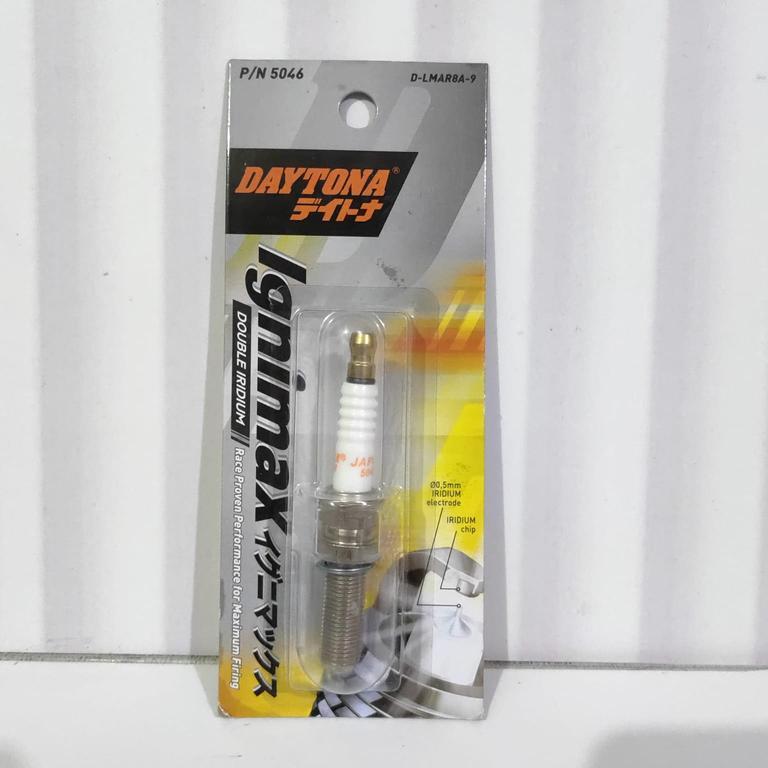 หัวเทียนมอเตอร์ไซค์ XMAX LMAR8A-9 5046 Double iridium DAYTONA