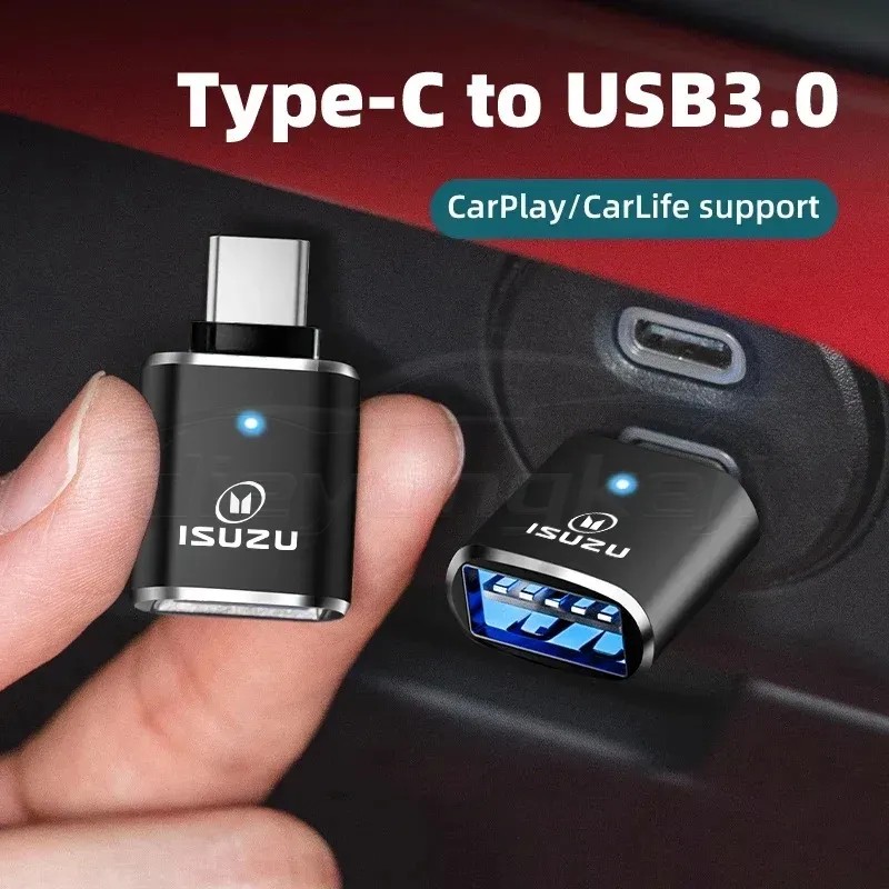 [📣ส่งไว มีCOD] Isuzu/อีซูซุ อะแดปเตอร์หัวแปลง  USB-C Male to USB Adapter 3.0 A Female otg type c