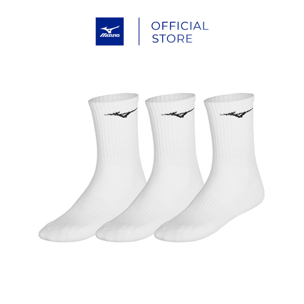 UNISEX TRAINING 3P SOCKS - สีขาว สีขาว สีขาว 32GX2505Z01