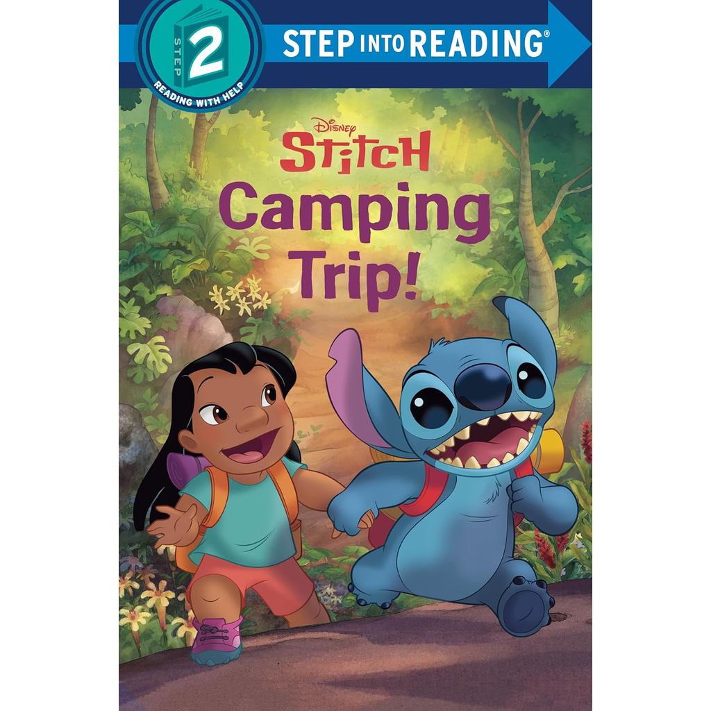Chulabook|c321|หนังสือ|CAMPING TRIP! (DISNEY STITCH) (STEP INTO READING 2)