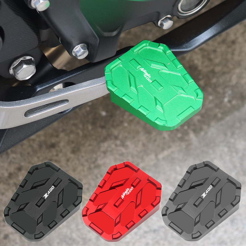 อุปกรณ์เสริมรถจักรยานยนต์ CNC อลูมิเนียม Anti Skid เหยียบเบรคสําหรับ KAWASAKI NINJA650 NINJA400 Z650