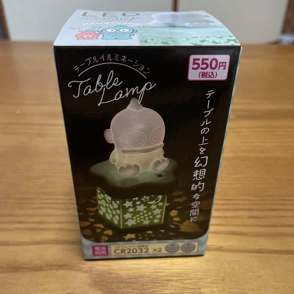 【Direct from Japan】ไฟประดับโต๊ะ Daiso Sanrio "Hangyodon"【Japan Exclusive】