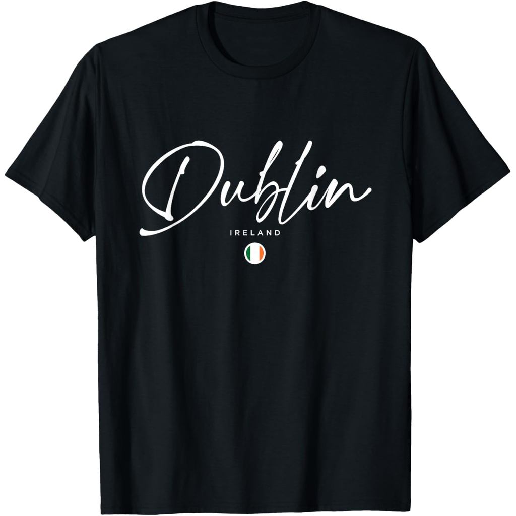 เสื้อยืดผ้าฝ้ายผู้ชาย Dublin Ireland T-Shirt