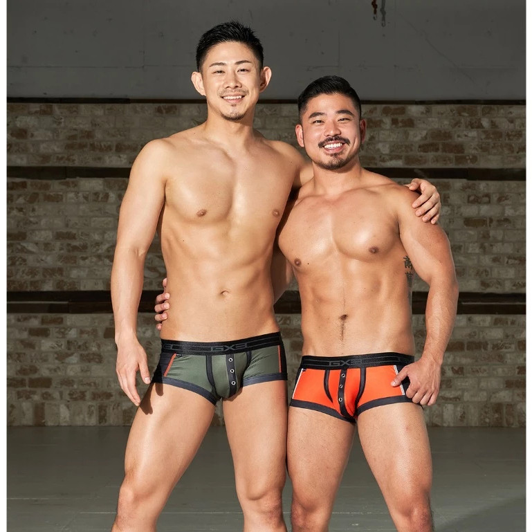 GX3 PRO Battlefield Army Briefs แบบญี่ปุ่น สีส้ม 2 แพ็ค