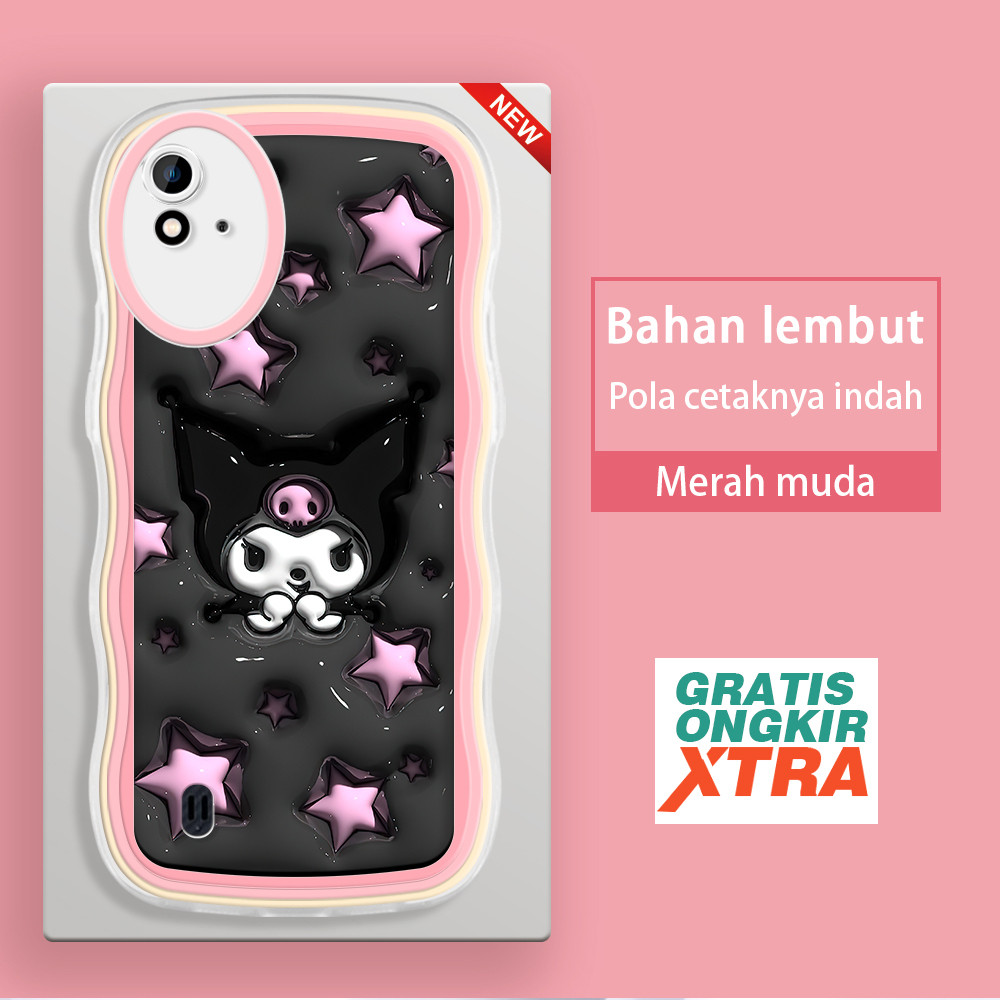 Jasouwe Realme 2 Pro Narzo 20 30 30A 20A 50 Pro 50i 50A Prime Q5 ล่าสุดHPปลอกสีดําMotif 3D Softshell