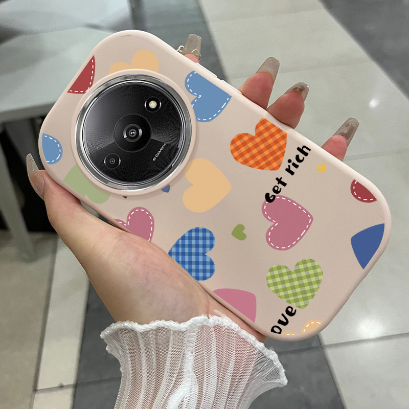 เคสใช้ได้กับ Xiaomi Redmi A3 A3X POCO C61 เคสสร้างสรรค์น่ารัก