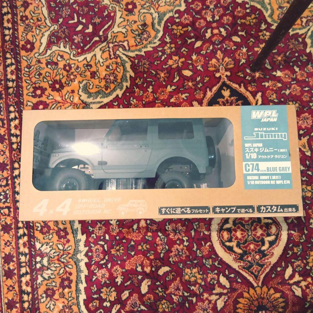 【Direct from Japan】รถบังคับวิทยุ WPL Suzuki Jimny JA11 ขนาด 1/10 (สีฟ้า/เทา)【Japan Exclusive】