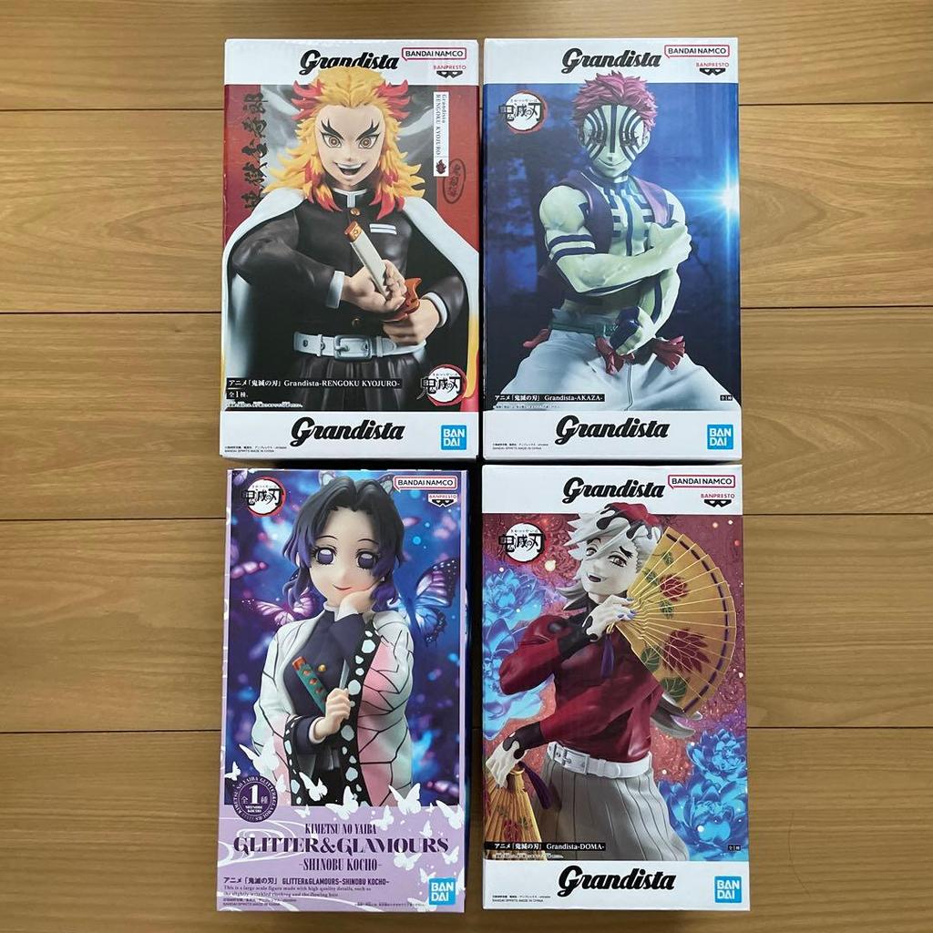【Direct from Japan】ผู้ฆ่าปีศาจ: รูป Kimetsu no Yaiba Grandista Grigura Shinobu Rengoku Akaza Douma D