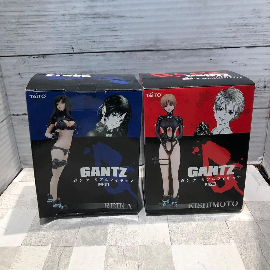 【Direct from Japan】ฟิกเกอร์ GANTZ Real Figure เรคา คิชิโมโตะ ชุด 2 ชิ้น ใหม่ ยังไม่แกะกล่อง【Japan Ex