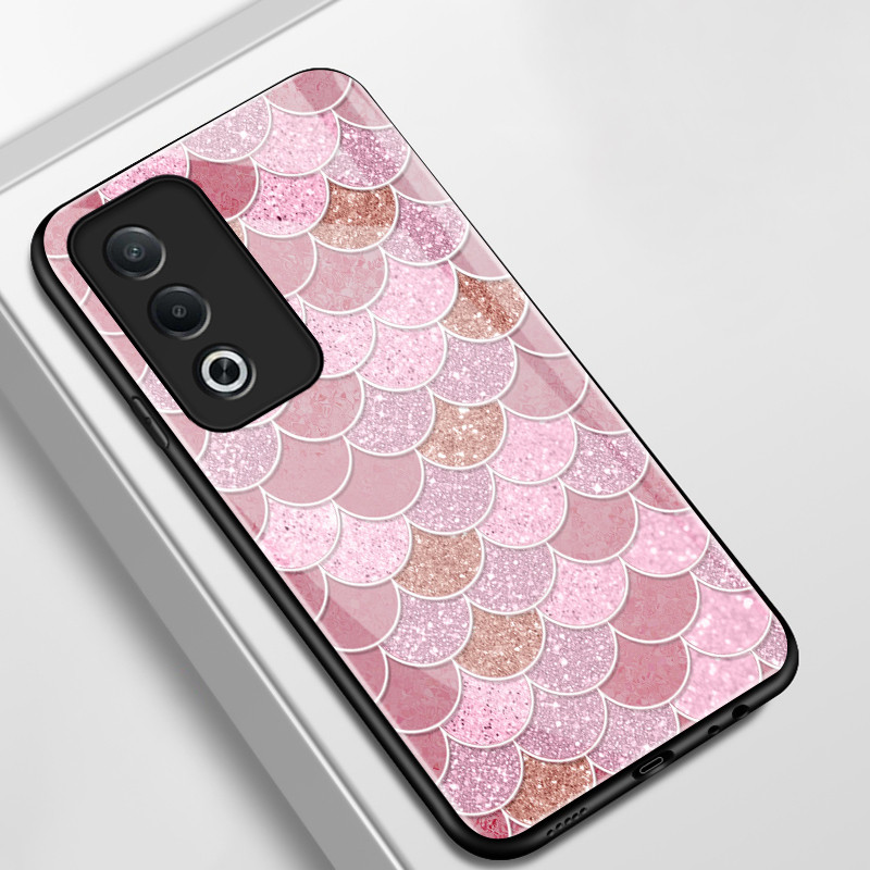 เคสสำหรับ OPPO A3 Pro 5G A80 5G เคสโทรศัพท์สร้างสรรค์เปลือกแก้วกันกระแทก