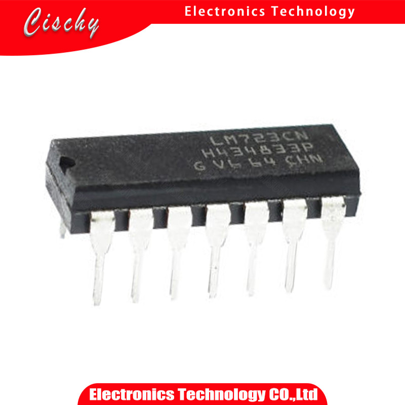 10PCS UC723L = LM723CN DIP14 LM723 DIP 14 MC1723CP DIP ใหม่และ IC