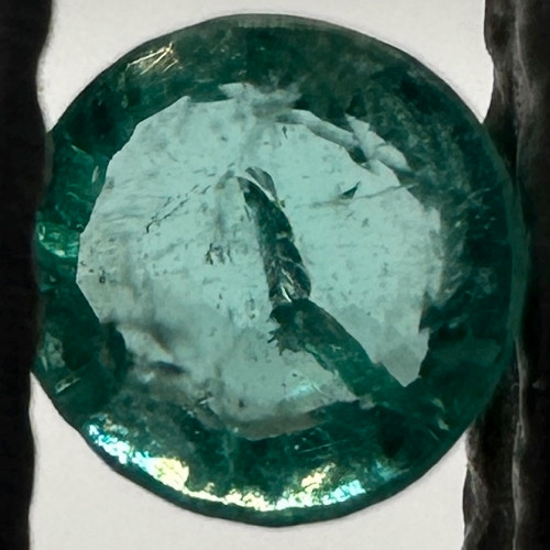 a1700 Natural Emerald Under 0.2ct Gem Jewelry Pre-owned Kyoto Japan K4U