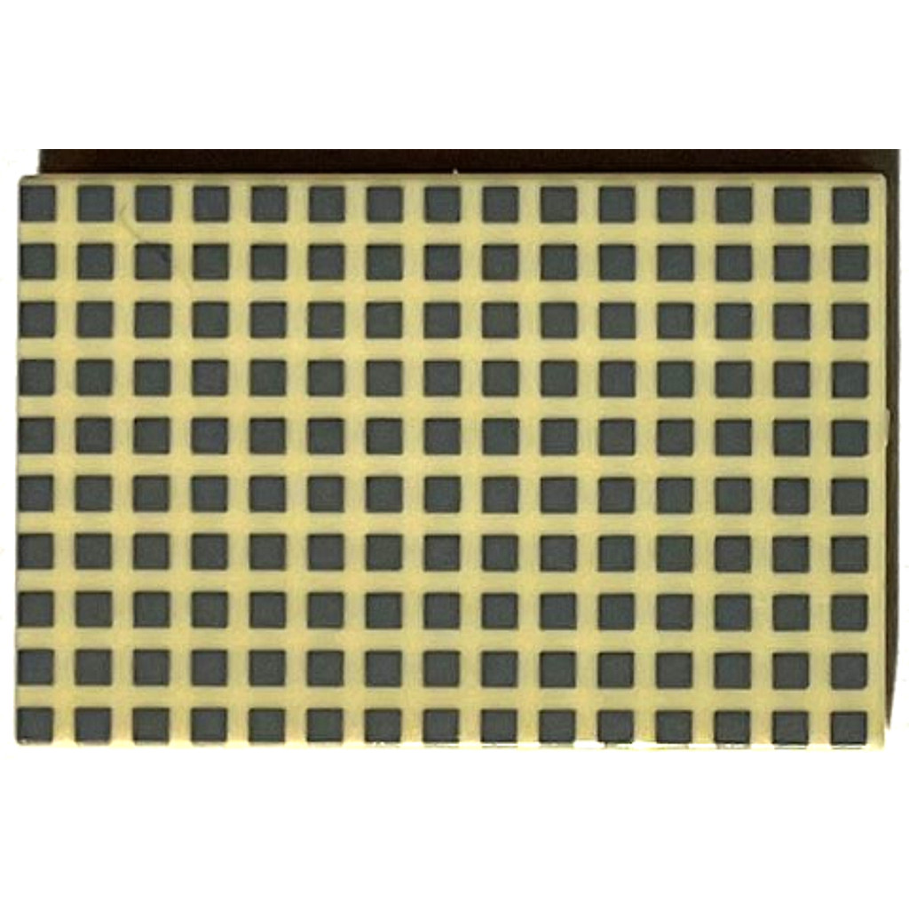 Brick2cube Part - Tile 2 x 3 with Dark Bluish Gray Squares Pattern - 26603pb209
