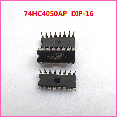 10 ชิ้น/ล็อต 74HC4050AP MC74HC4050N MM74HC4050N CD74HC4050E 74HC4050 DIP 16 CMOS ดิจิตอลวงจรรวม IC ใ