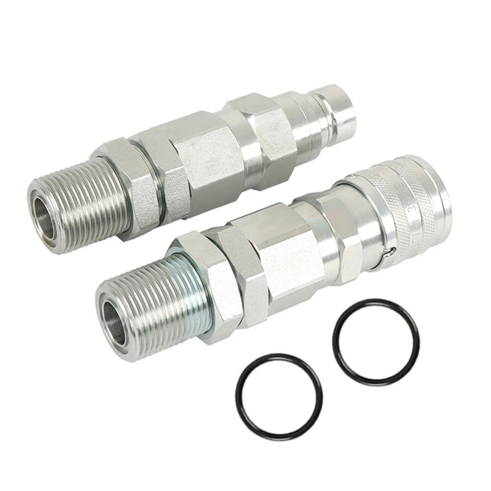 ✨แก้ไขด่วน✨ข้อต่อสวมเร็วไฮดรอลิกสําหรับ 332 333D 50G 60D 328D KV13884 AT312877