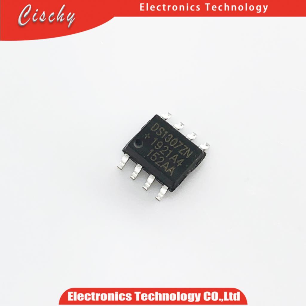 10PCS DS1307ZN SOP 8 DS1307Z SOP8 DS1307 DS1307N SOP SMD ใหม่และต้นฉบับ