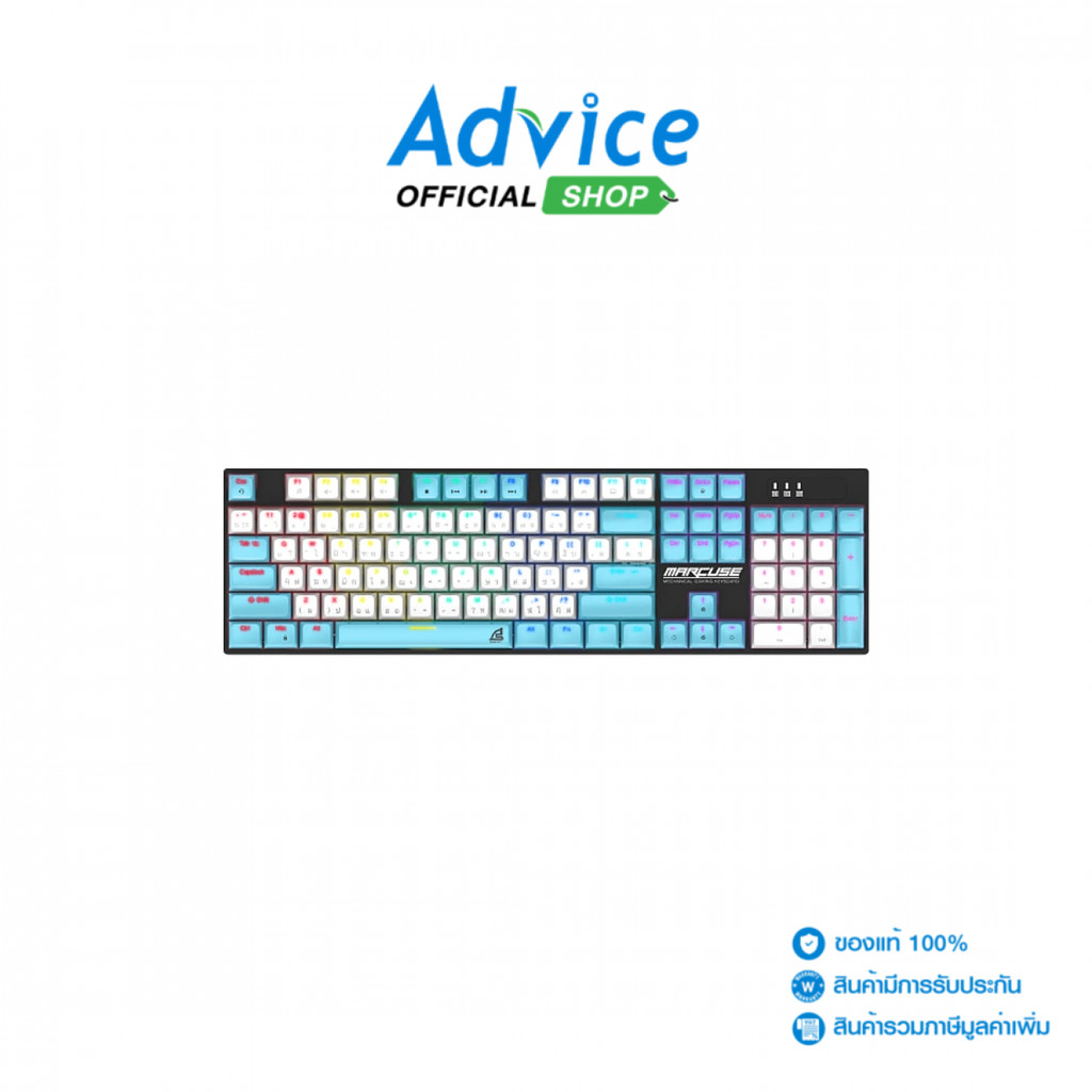 SIGNO KEYBOARD KB-727 MARCUSE BLUE (BLUE SWITCH) - A0177510