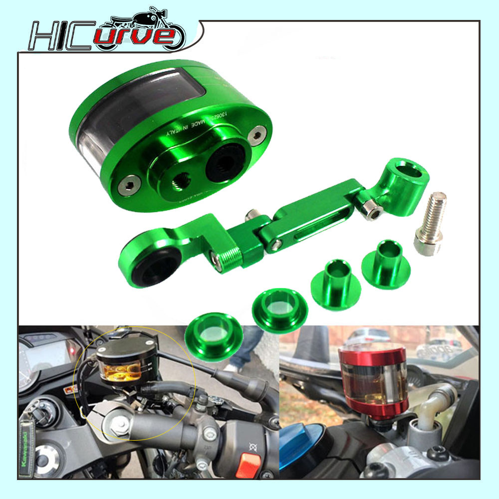 สําหรับ KAWASAKI ER6N Z900 Z800 Z1000 Z650 Z750 Z1000SX ER6F Z300 รถจักรยานยนต์ CNC น้ํามันเบรกอ่างเ