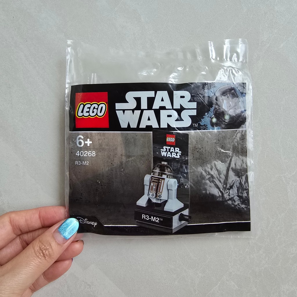 Pearbrick |instock| 40268 R3-M2 polybag  | Authentic 100% Star Wars