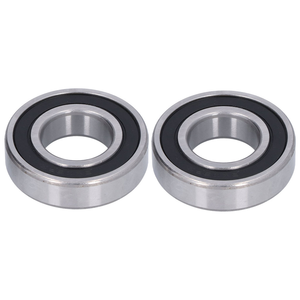 แบริ่งบอลร่องลึก 2 ชิ้น HardWearing Unbreakable 6206RS อุปกรณ์เครื่องกล