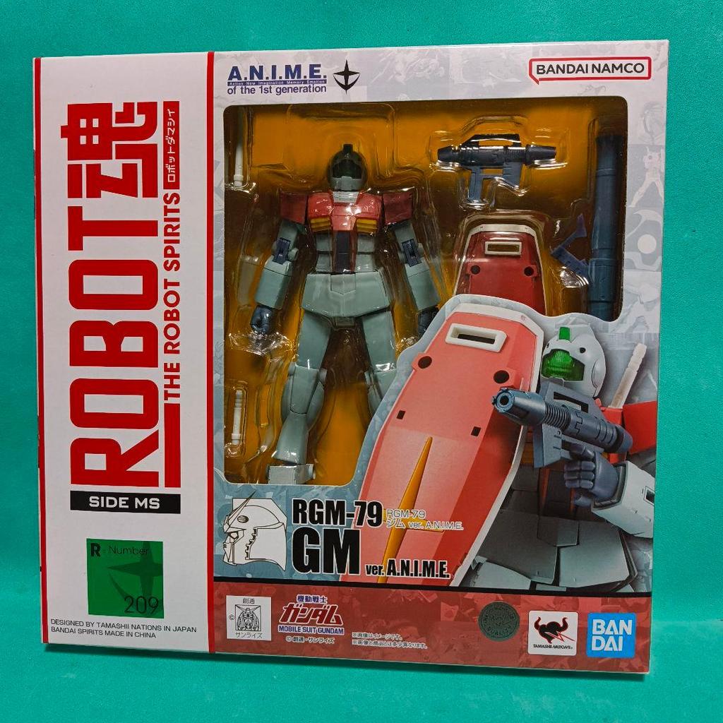 【Direct from Japan】ROBOT Spirits RGM-79 GM ver. A.N.I.M.E. [สินค้าใหม่ ยังไม่แกะกล่อง]【Japan Exclusi