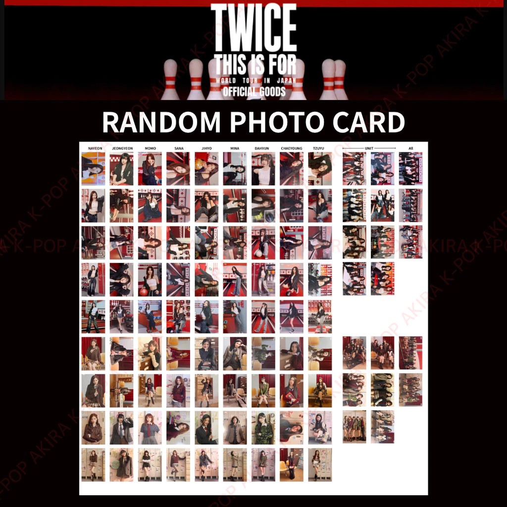 TWICE THIS IS FOR RANDOM TRADING CARD OFFICIAL
