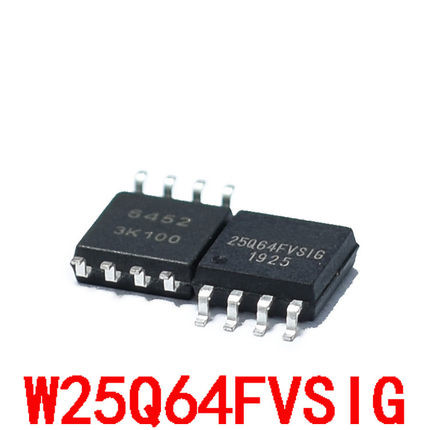 (1 ชิ้น 10 ชิ้น) W25Q64FVSSIG W25Q64FVSIG W25Q64FWSSIG W25Q64FWSIG 25Q64FVSSIG 25Q64SIG 25Q64S SOPFV